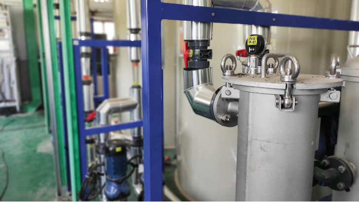 工業(yè)廢水處理中精密過濾器的內部結構